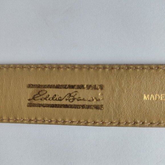 Ladies SZ S Cream Alligator Belt - Picture 3 of 4